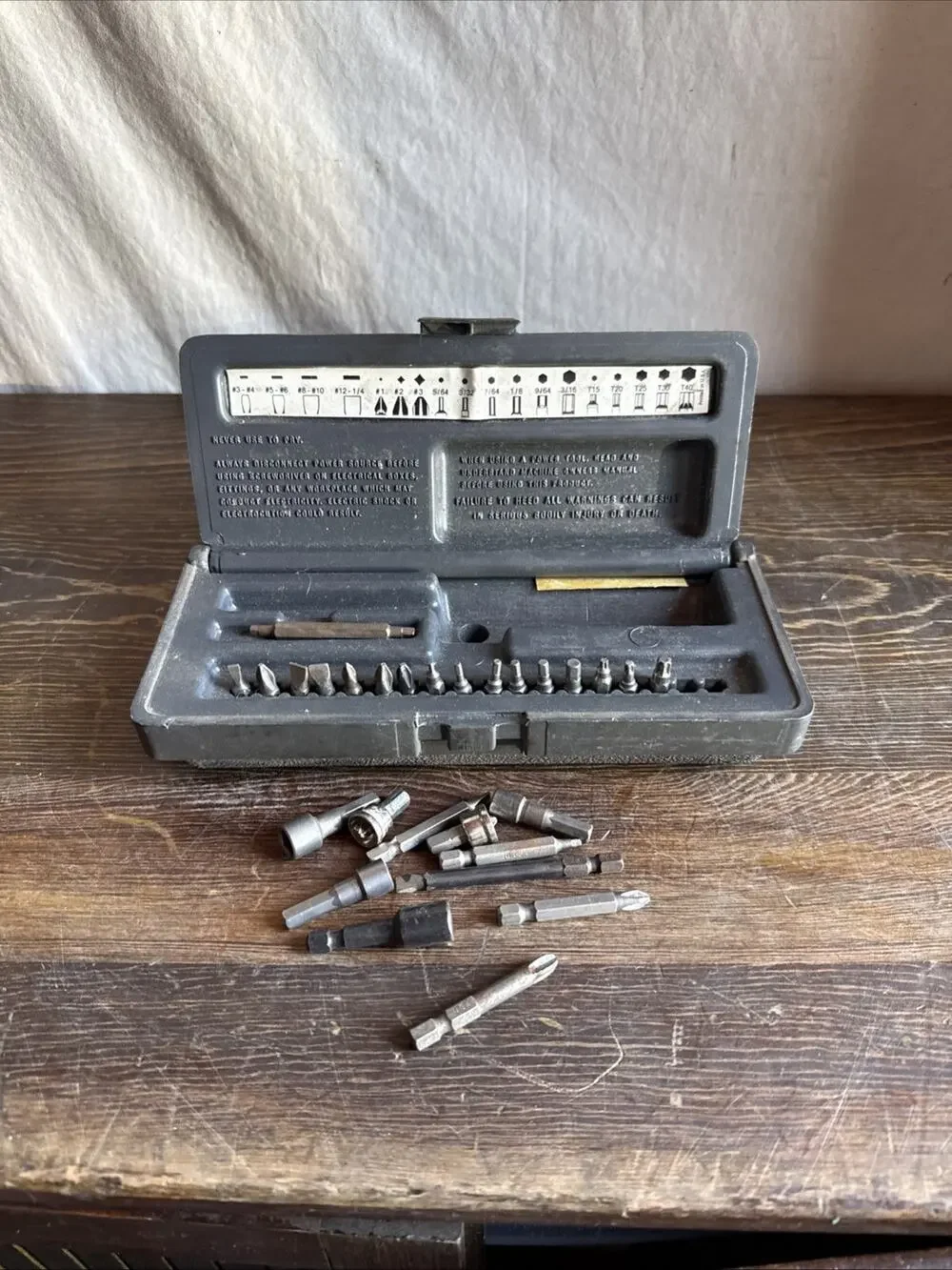 Lawson 91950 20-Piece Screwdriver & Bit Set w/ Case